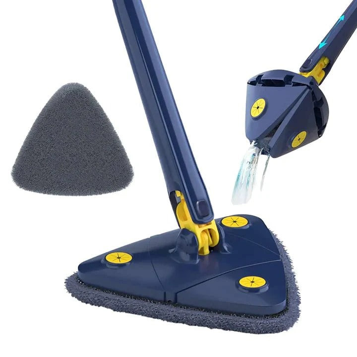 Triangular 360° Mop for Corners and Hard-to-Reach Areas