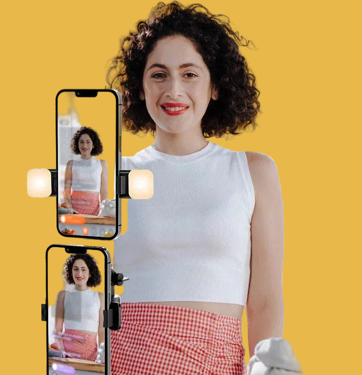 4-in-1 Tripod Stabilizer with Bluetooth Remote