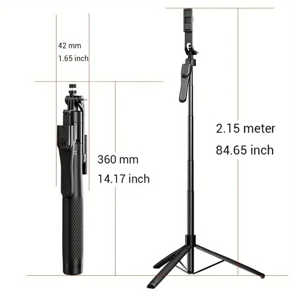 4-in-1 Tripod Stabilizer with Bluetooth Remote