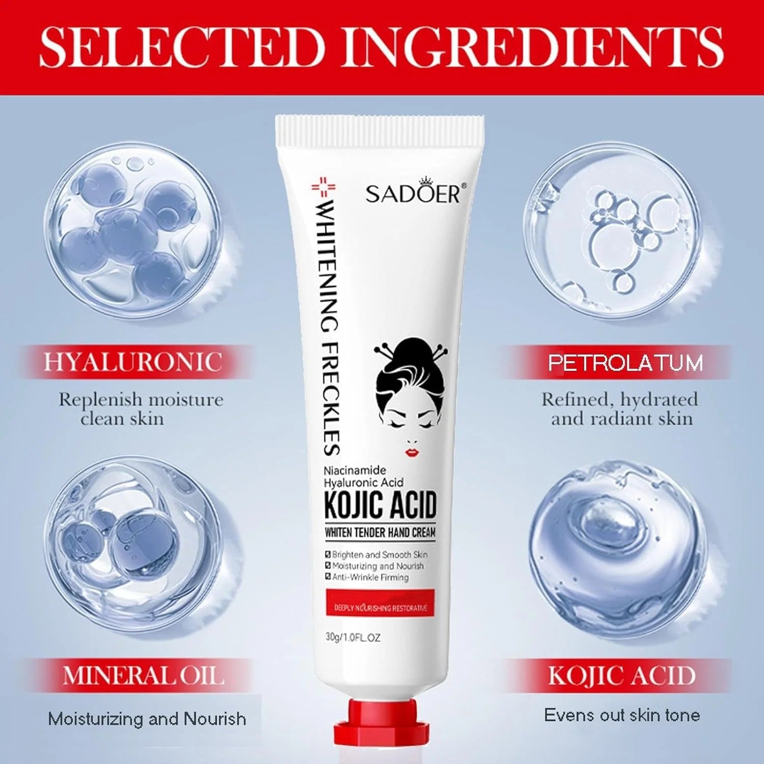 Sadoer - Kojic Acid Hand Cream (Original)